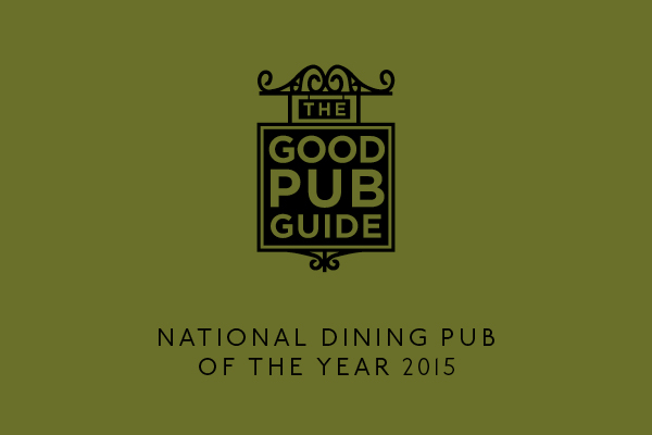 Voted The Good Pub Guide’s National Dining Pub of the Year 2015