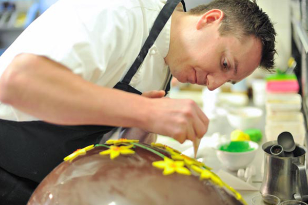 James and the giant Easter egg